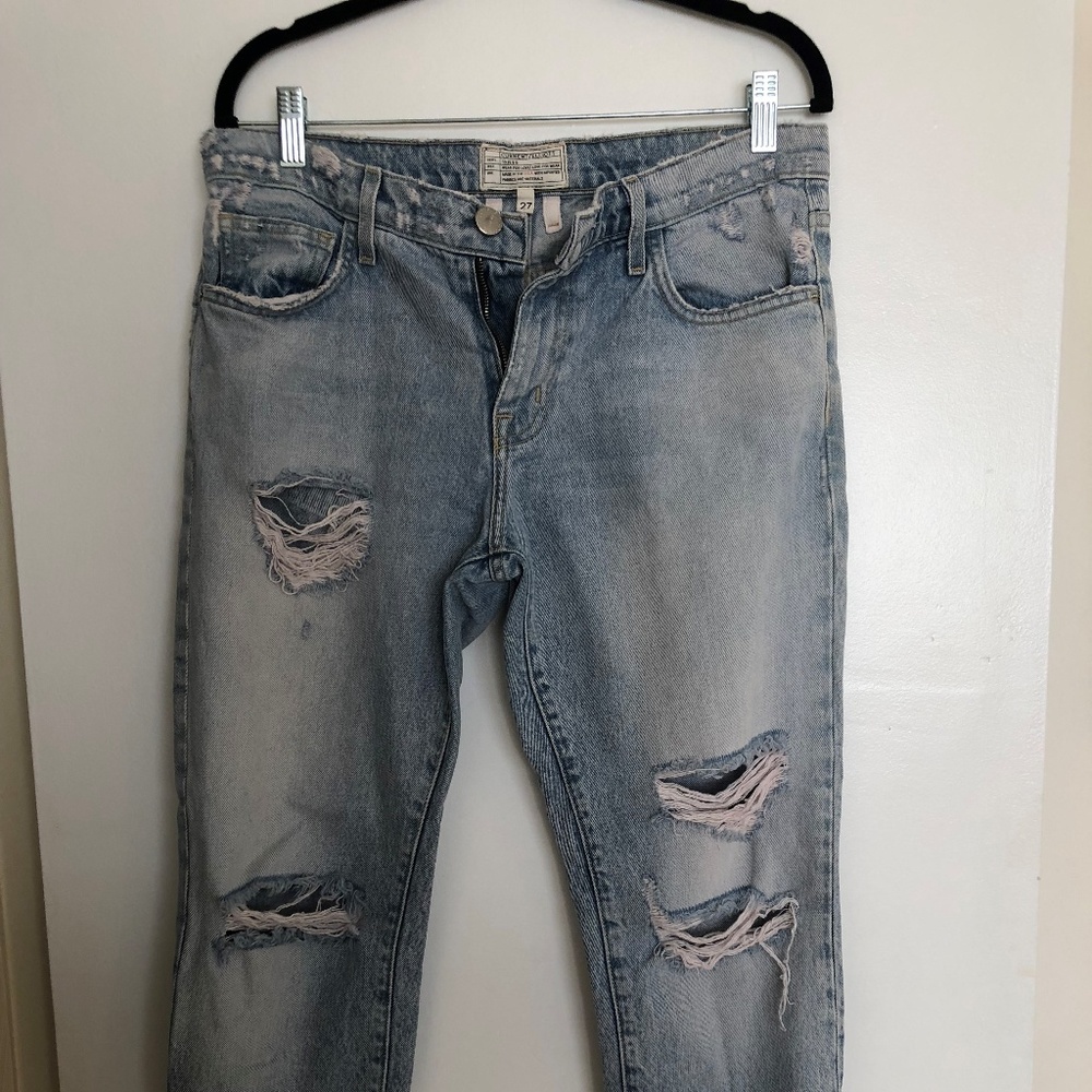 Current/Elliott light-wash boyfriend jean